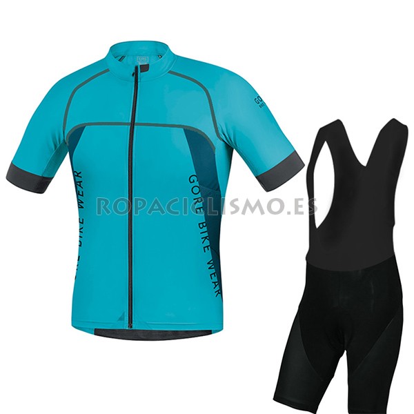 2017 Maillot Gore Bike Wear Power Alp-X Pro tirantes mangas cort